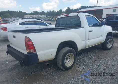 2008 Toyota Tacoma из США, поврежденный, VIN 5TENX22N48Z479248